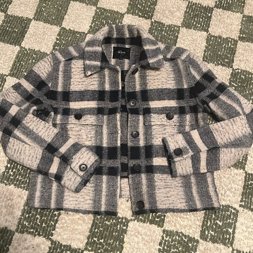 Rails Steffi Jacket Tan Pacific Check - Picture 2 of 6